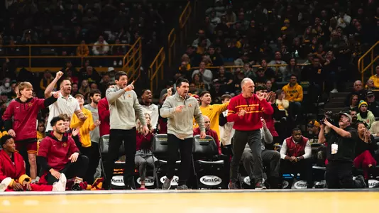 Iowa State Wrestling Coaches at Iowa (2022)