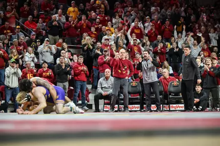 Iowa State wrestling vs. UNI (2024)