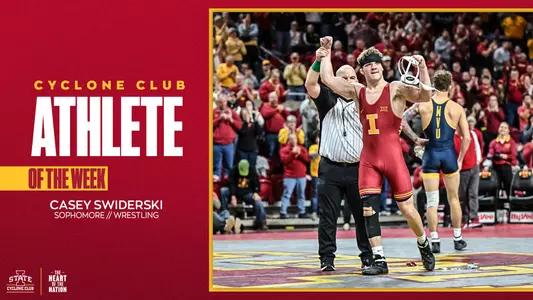 Cyclone Club Athlete of the Week - Swiderski