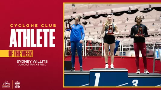 Sydney Willits - Cyclone Club Athlete of the Week