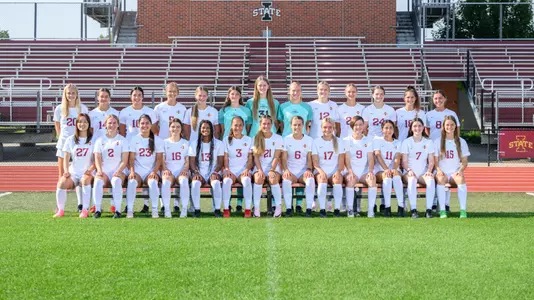 2024 ISU Soccer Team Photo