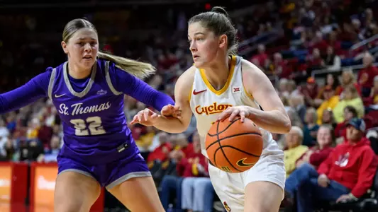 No. 14 ISU Wins Season Opener vs. St. Thomas, 85-36 Image
