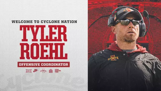Tyler Roehl is returning to Iowa State as offensive coordinator.