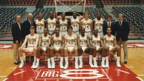 1985-86 MBB Team Photo