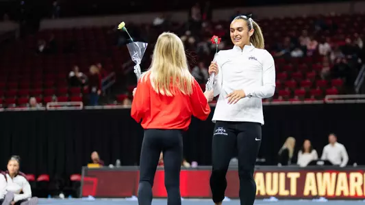 Haylee Hardin vault winner vs. Arizona State