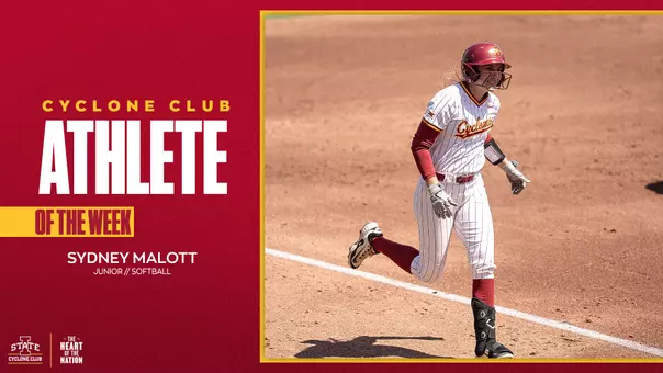 Cyclone Club Athlete of the Week - Sydney Malott