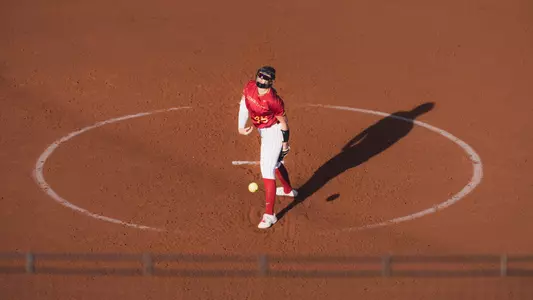 Jaiden Ralston pitching