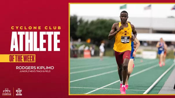 Cyclone Club Athlete of the Week - Rodgers Kiplimo