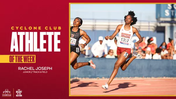 Cyclone Club Athlete of the Week - Rachel Joseph