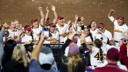 Softball Celebration - Big 12 Tournament
