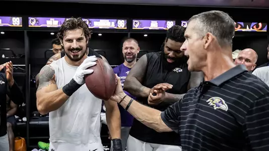Jake Hummel Game Ball (Ravens)