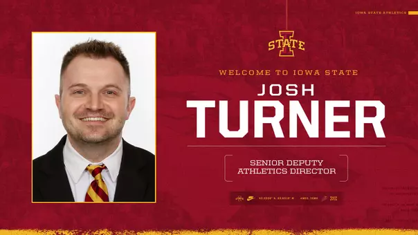 Josh Turner has been named Senior Deputy Athletics Director at Iowa State