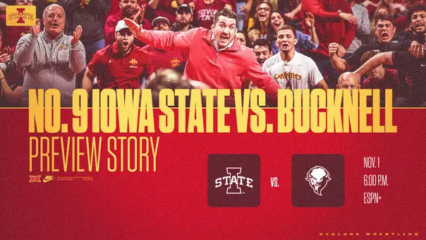 Iowa State vs. Bucknell Preview Story (2026) - Nov. 1 - 6 p.m. - ESPN+