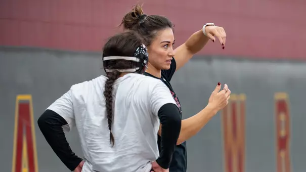 Alli St. John coaching