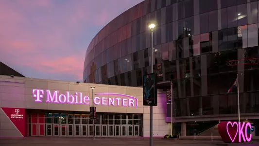 T-Mobile Center in Downtown Kansas City