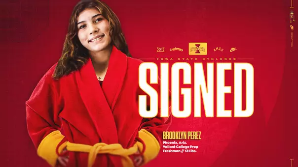 Brooklyn Perez Signing - Cyclone Women's Wrestling