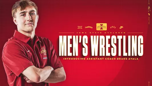 Drake Ayala - Hired as Men's Wrestling Assistant Coach