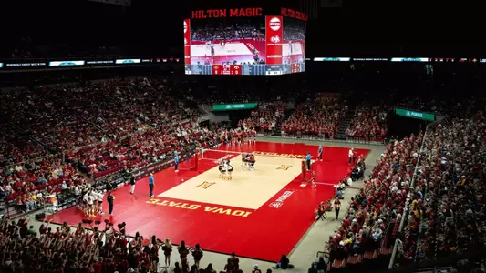Volleyball Crowd vs Iowa 2024