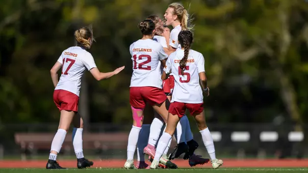 ISU Soccer Goal Celebration