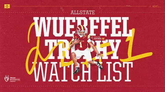 Jaylen Raynor is on the Wuerffel Trophy preseason watch list