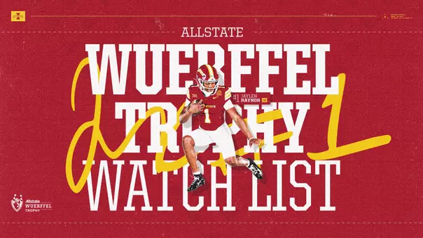 Jaylen Raynor is on the Wuerffel Trophy preseason watch list