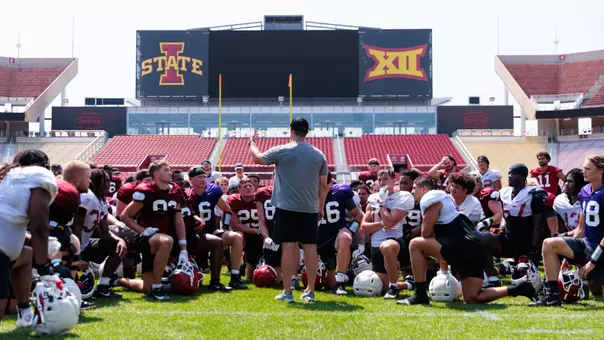 Cyclone Football Team Practice 2026
