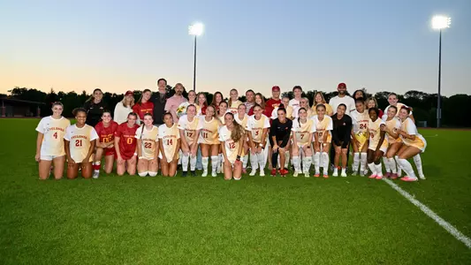 Senior Night Group Photo