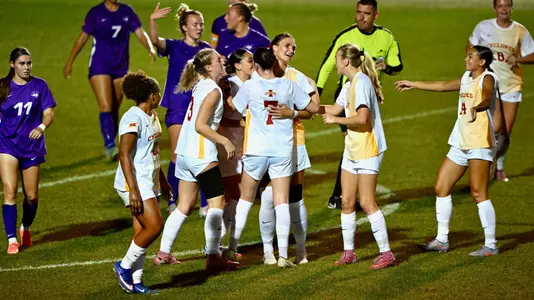 ISU SCR Goal Celebration