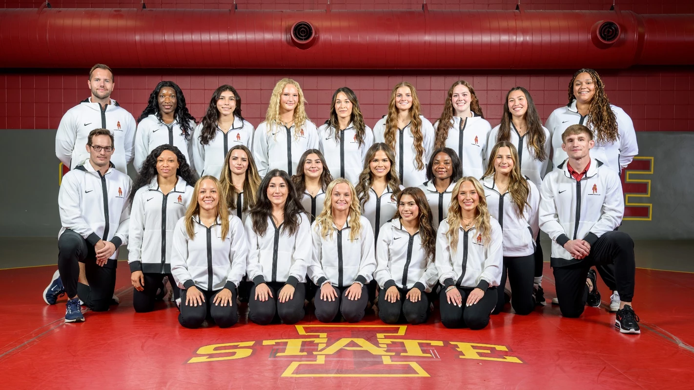 2026-27 Women's Wrestling Team Photo