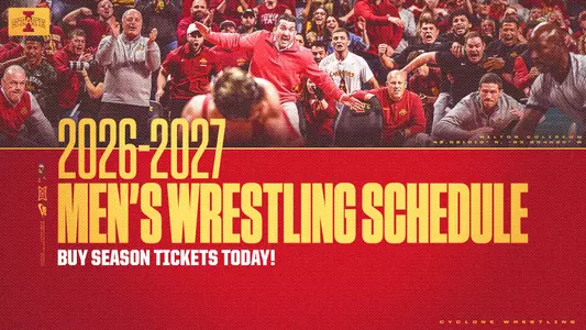 Iowa State Men's Wrestling Schedule Release (2026-27)