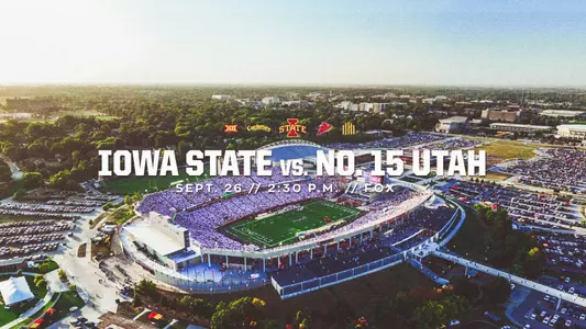 Iowa State vs. No. 15 Utah Primer (Sept. 26, 2:30 p.m., FOX)