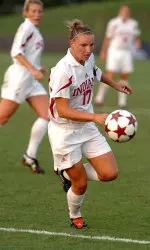 Senior Kim Grodek will play her last game at Armstrong Stadium on Friday.