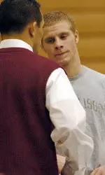 All-American Joe Dubuque recorded two technical falls as IU won 18 of 20 matches.