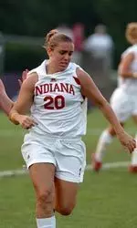 Lindsay McCarthy posted her first career hat trick, as well as the first hat trick for a freshman in IU history, in Thursday's 3-0 win over Oakland.