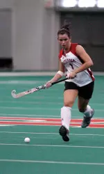 Sophomore Meredith Brown leads the team in assists with eight.
