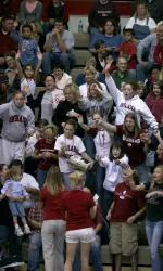IU hosted the second-largest crowd in U-Gym history.