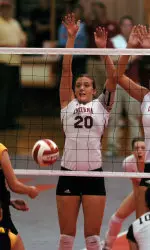 Gerling tallied a double-double in the 3-2 win over Illinois.