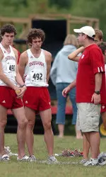 Head coach Robert Chapman and the Hoosiers are ranked No. 21 in the most recent cross country poll.
