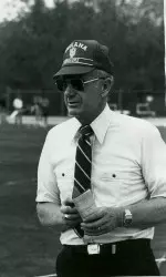 Former head coach Sam Bell led IU to a 17th place finish at the 1975 NCAA Champonships and coached Indiana from 1969-97.