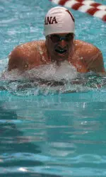 Baldwin opened his final campaign as a Hoosier at the Cream vs. Crimson.