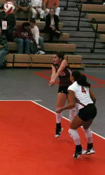 Diehl posted a career and match-high 18 digs against Iowa.