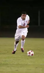 Senior midfielder Jordan Chirico scored his third goal and first game-winner of the season in the Hoosiers' opening round victory over Wisconsin.