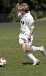 Junior forward Jacob Peterson scored three goals in earning All-Tournament Honor
