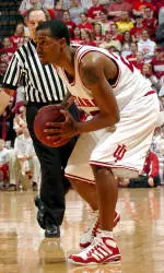 Senior Marshall Strickland and the Hoosiers are rready to tip off the regular season on Friday against Nicholls State.