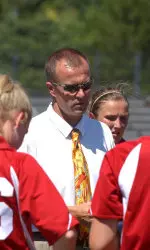 Head Coach Mick Lyon took over the IU women's soccer program in 2002.