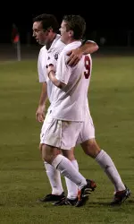 Seniors Mike Ambersley and Brian Plotkin will play their final regular season home game against No. 1 Akron on Senior Night.
