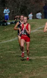 Junior Jessica Gall picked up her second All-American accolade at the 2005 NCAA Cross Country Championships.