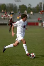 Sophomore Charley Traylor scored one of three Hoosier goals in a 3-0 victory over Notre Dame earlier this season.