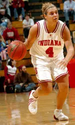 Sophomore Nikki Smith earned her first collegiate start in IU's season-opener.