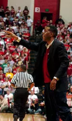 Indiana head coach Mike Davis' team is ranked 23rd in the <i>Associated Press</i> Preseason Poll.